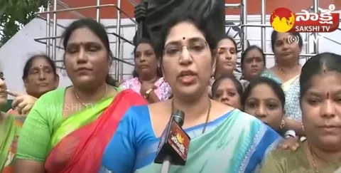 MLC Varudu Kalyani Strong Counter To TDP Vangalapudi Anitha 