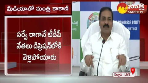 Minister Kakani Govardhan Reddy Satires On Chandrababu Nara Lokesh And Pawan Kalyan