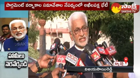 YSRCP MP Vijayasaireddy About All Party Meeting 