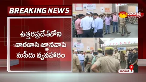 Gyanvapi Mosque Survey Begins In Uttar Pradesh