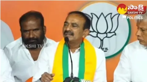 BJP MLA Etela Rajender Sensational Comments On Congress Party And CM KCR