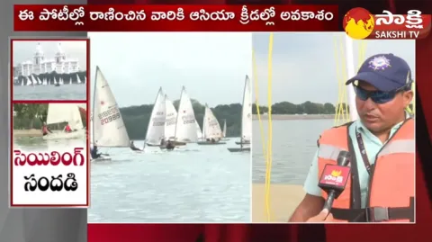 Boat Sailing Competitions Begins In Hussain Sagar Hyderabad
