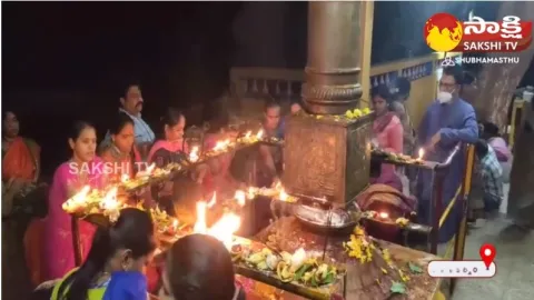 Devotees Perform Special Pooja On End of Kartika Month