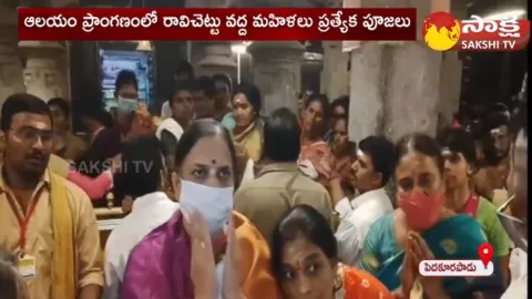 Temples Crowded with Devotees Last Monday of Kartika Masam Month
