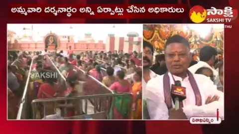 Sri Kanakamahalakshmi Ammavari Margasira Masotsavalu in Visakhapatnam