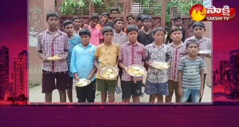 Adulterated Food Distribution At Govt Boys Hostel At Peddapalli District 