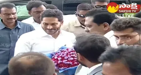 LIVE AP CM YS Jagan Vijayawada Tour Updates
