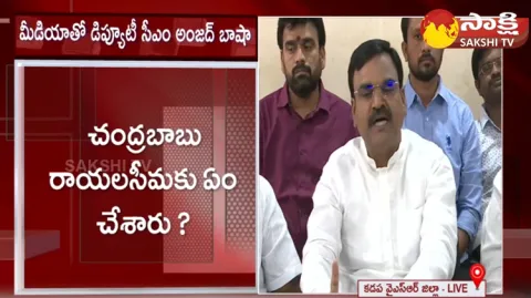 AP Deputy CM Amjad Basha Comments On Chandrababu