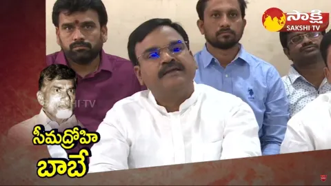 Deputy CM Amzad Basha Slams Chandrababu