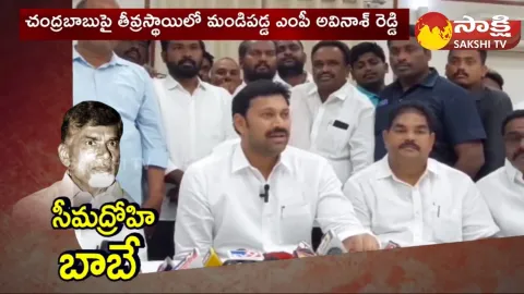 YSRCP MP YS Avinash Reddy Counter To TDP Chandrababu
