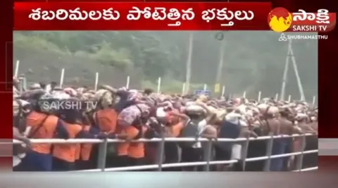 Heavy Rush at Sabarimala