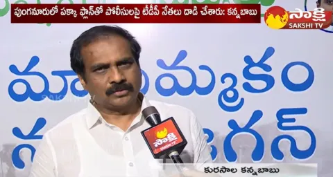 Kurasala Kannababu Fires On Chandrababu 