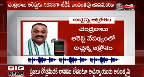 TDP Leader Kinjarapu Atchannaidu Audio Leak 