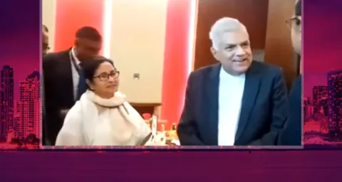 Sri Lanka President Mamata Banerjee Viral Video