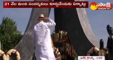 Amit Shah Pays Tribute To Telangana Freedom Fighters 