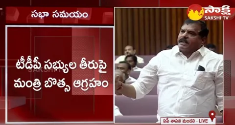Minister Botsa Satyanarayana Fires On TDP Leaders At AP Legislative Council