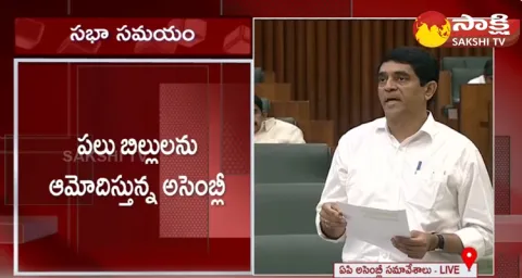 Minister Buggana Rajendranath Passed Key Bills In AP Assembly
