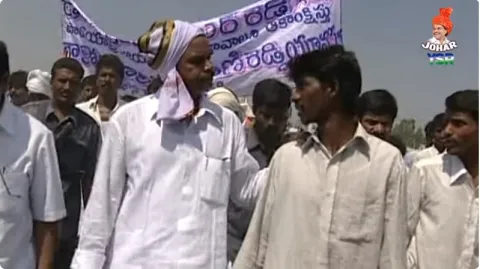 YS Rajasekhara Reddy Padayatra