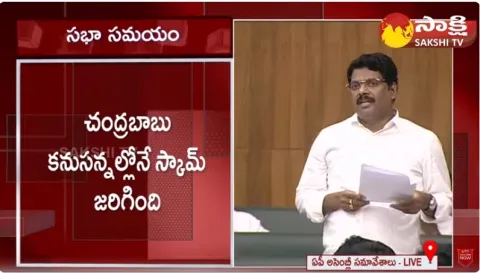 Darsi MLA Maddisetty VenuGopal Speech in Assembly On Fiber Net Scam