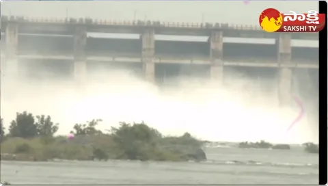 Huge Flood Water Inflow To Lower Manair Dam