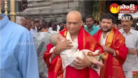 Producer Bandal Ganesh Visits Tirumala 