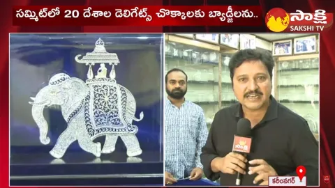 Silver Filigree of Karimnagar Art Workers Made Badges for G20 Summit