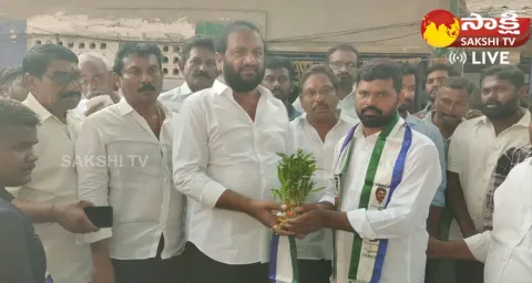 TDP Leaders Joins YSRCP In Presence Of MLA Nallapu Reddy Prasanna Kumar Reddy