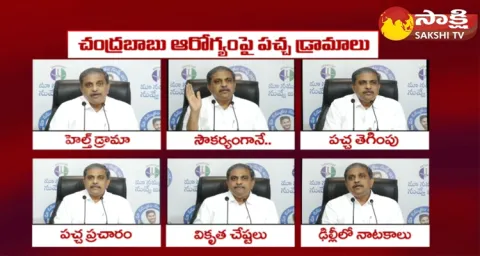 Sajjala Ramakrishna Reddy Fires On Yellow Media Fake News About Chandrababu Health