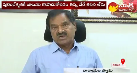 AP Deputy CM Narayana Swamy Sensational Comments On Purandeswari