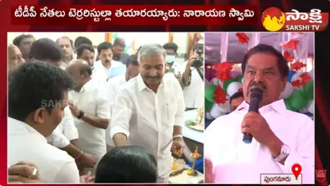 Deputy CM Narayana Swamy Comments on TDP Leaders and Chandrababu