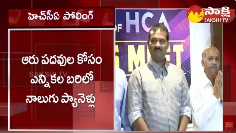 HCA Elections at Uppal Stadium 
