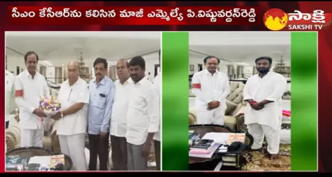 Ex Minister Nagam Janardhan Reddy Meets CM KCR 