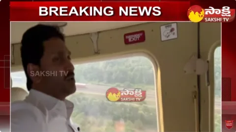 CM Jagan Aerial Survey Of Palasa Rayagada Train Incident