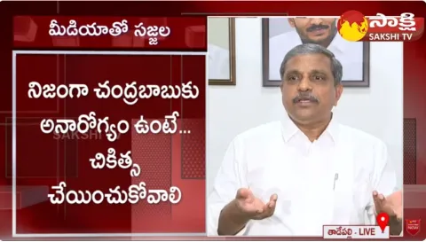 Sajjala Ramakrishna Reddy Reaction on Chandrababu Bail 