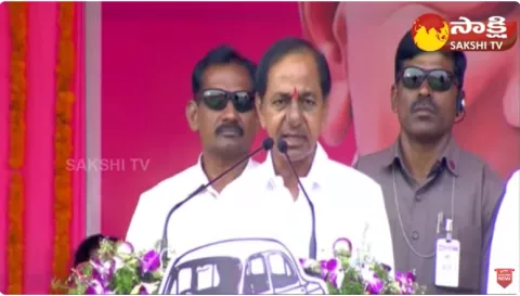 CM KCR Non Stop Punches on Congress Party