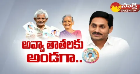 YSR Pension Distribution In Andhra Pradesh