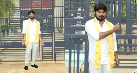 Garam Rajesh Hillarious Comedy On Chandrababu 
