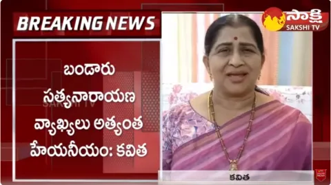 Actress Kavitha Serious Comments on Bandaru Satyanarayana