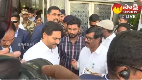CM YS Jagan Visuals in Delhi Airport 