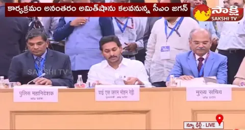 AP CM YS Jagan Attends Conference In LWE At Delhi