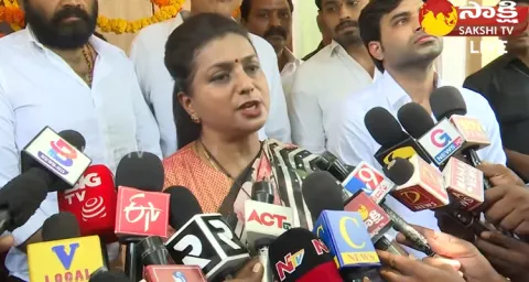 Minister RK Roja Sensational Comments On Bandaru Satyanarayana Murthy