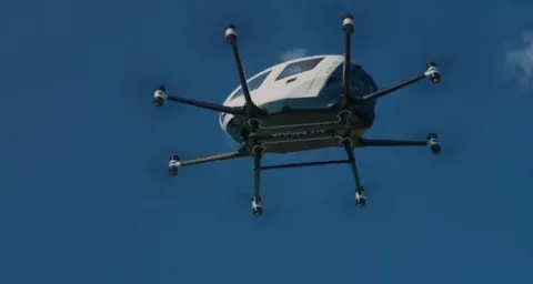 Flying Taxis In China 