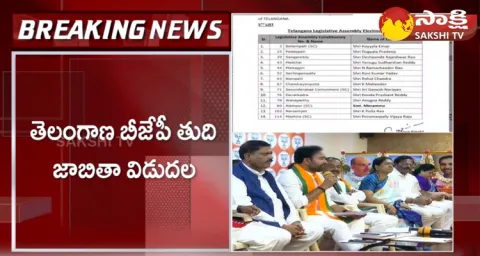 Telangana BJP Released Final List Of MLA Cadidates