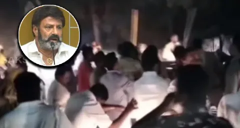 TDP MLA Balakrishna Faces Bitter Experience In Hindupuram