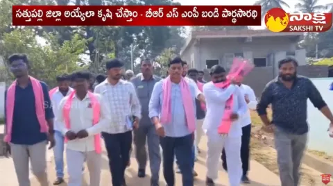 BRS MP Bandi Parthasarathi Election Campaign 