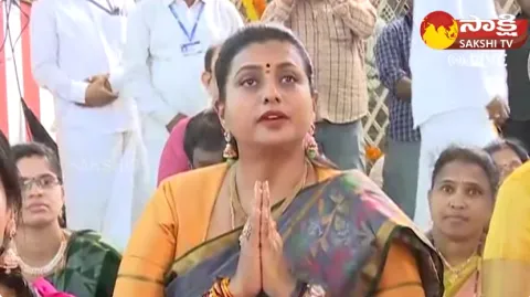 Minister RK Roja Participated Tirumala Sri Srinivasa Divyanugraha Homam