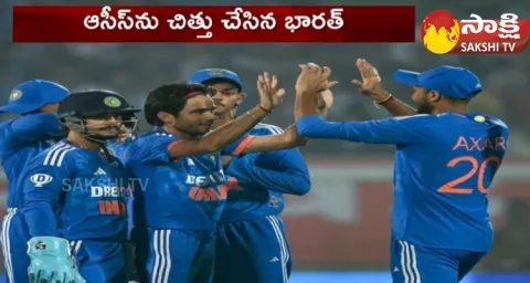 India Win First T20 Against Australia In Visakhapatnam