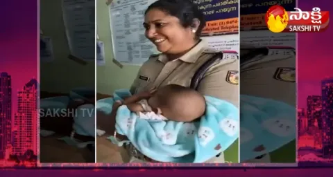 Kerala Police Officer Breastfeeds Hospitalised Woman Starving Baby