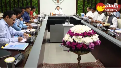 CM YS Jagan Review Meeting On Ambedkar Statue Construction Works 