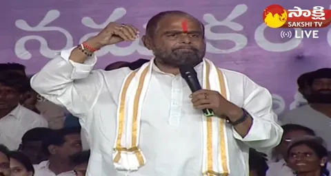 Speaker Tammineni Sitaram Powerful Speech At YSRCP Samajika Sadhikara Bus Yatra